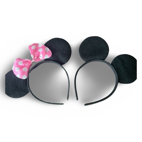 Disney Mickey & Minnie Head Bands - Picture 1 of 3